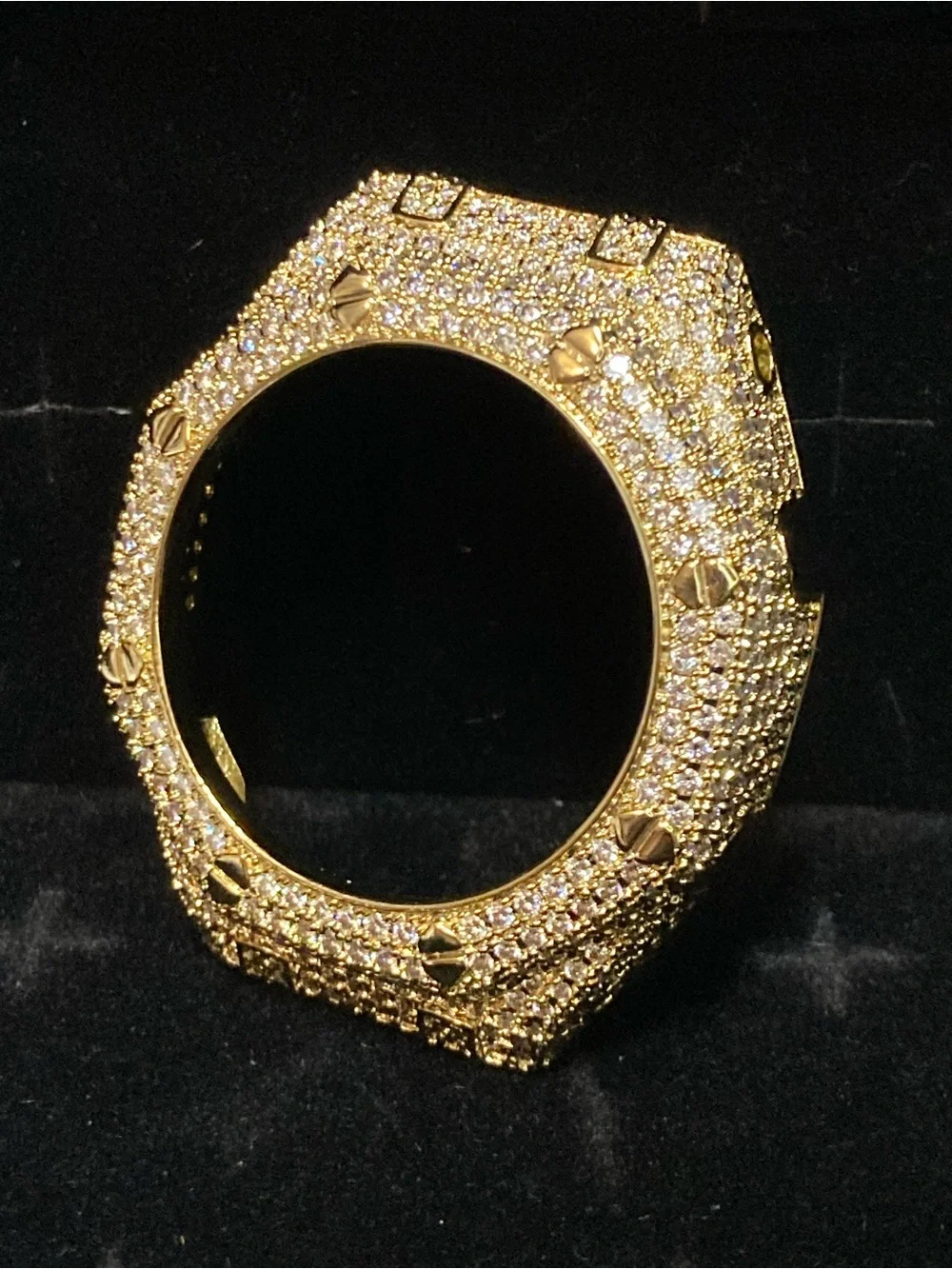 ✨ Moissanite G-Shock Upgrade Bezel 💎 GRA Certificate Included ✨